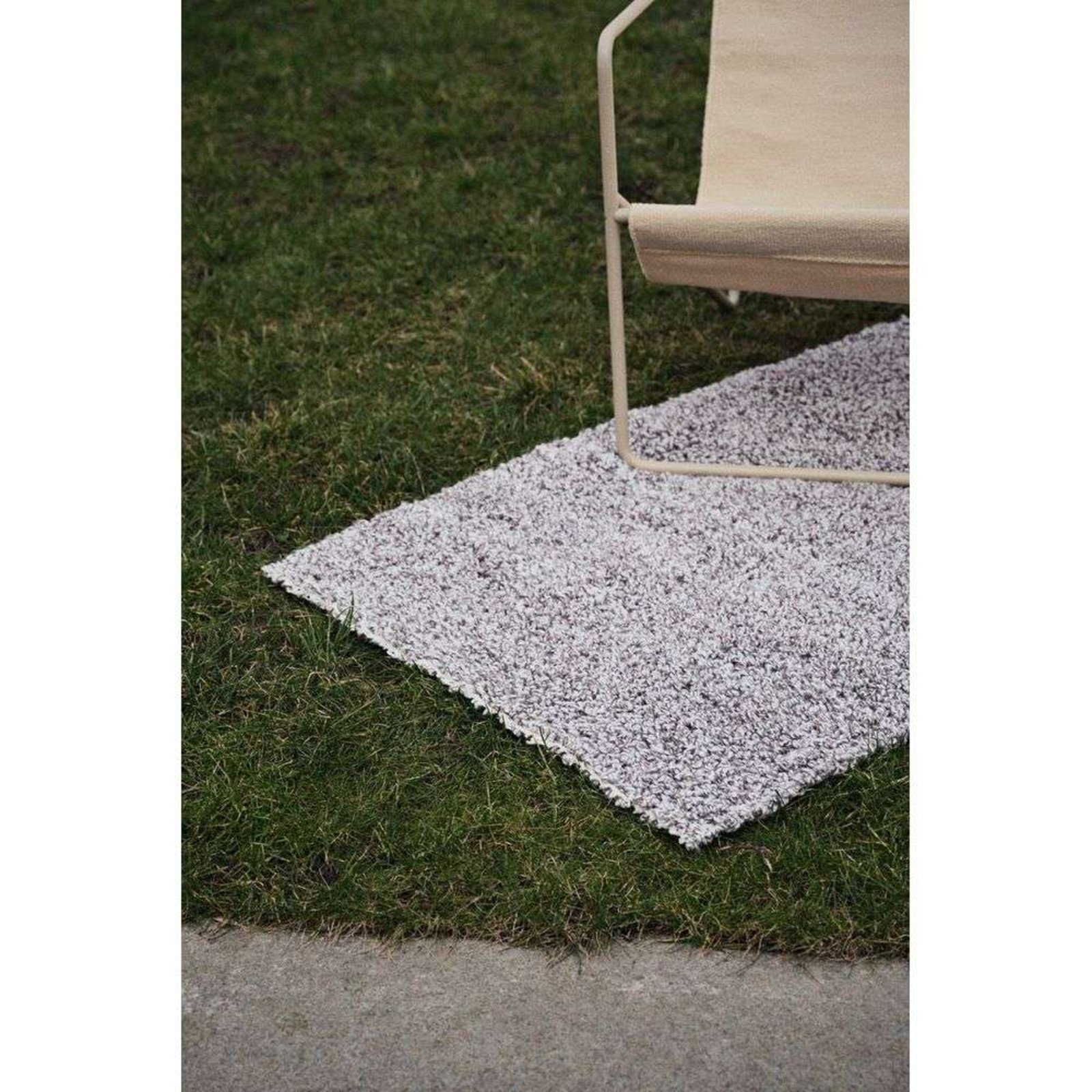 Slub Bouclé Runner Charcoal - ferm LIVING