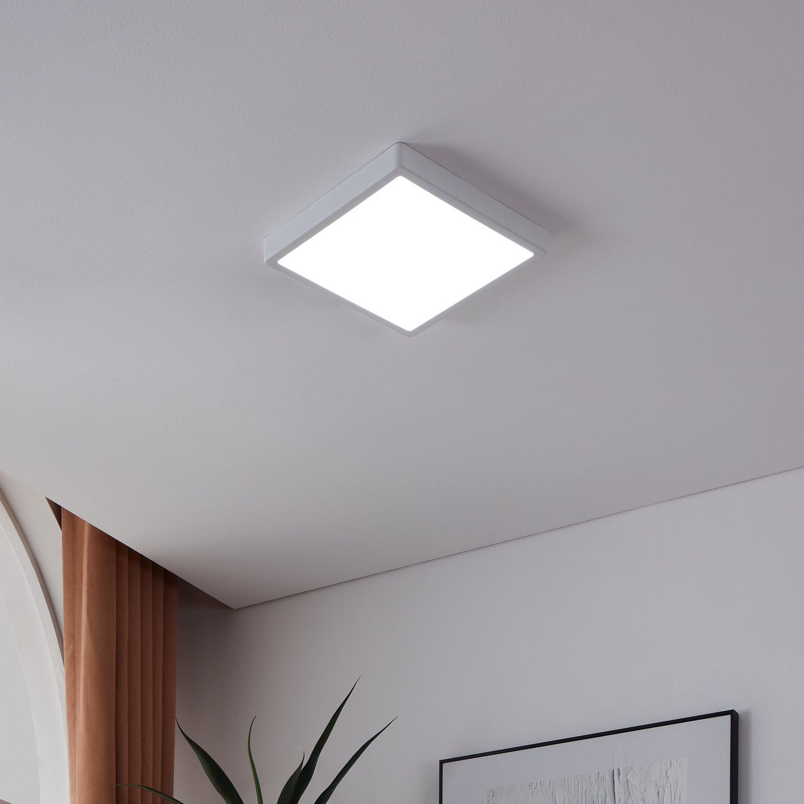 EGLO connect Fueva-Z Plafonnier 28x28cm blanc