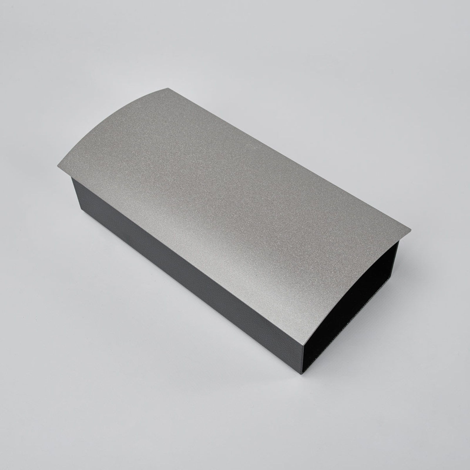 CMD Nila High Quality Newspaper Compartment Anthracite, Metal, W: 31 cm, H: 16 cm