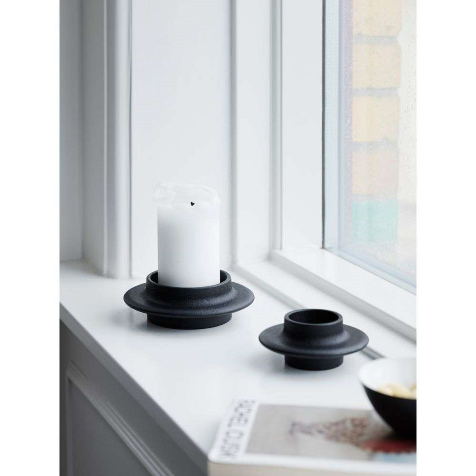 Heima Tealight Holder Black - Normann Copenhagen