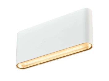 Oval 18 LED Außen Wandleuchte IP65 White - SLV