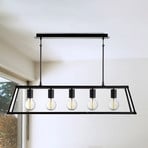 Five-bulb lantern pendant light Voyager