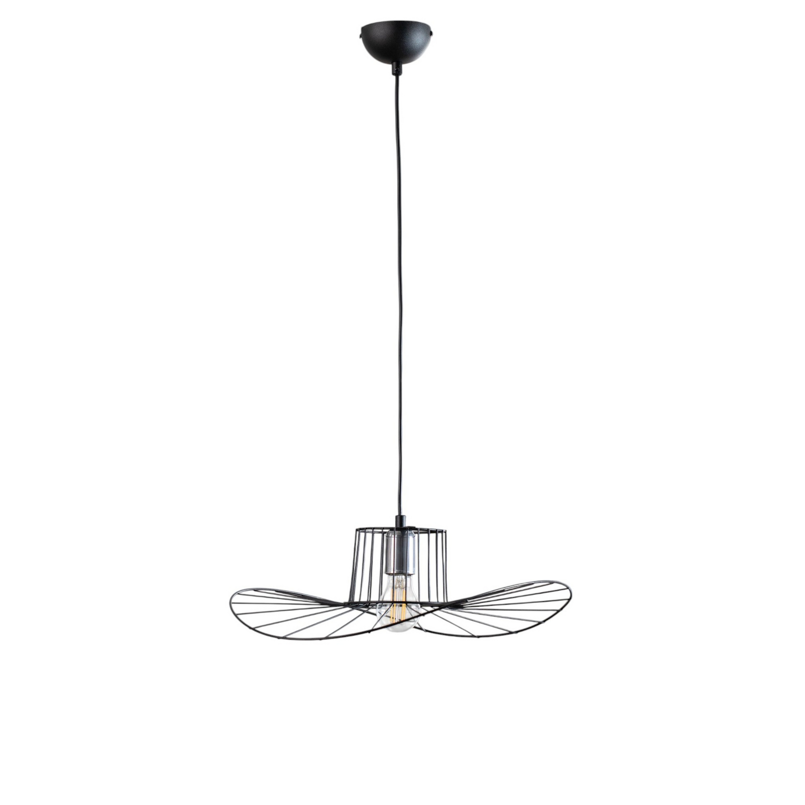 Suspension Tel, noir, Ø 50 cm, métal