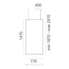 Artemide Discovery Rectangular APP alu 3 000 K