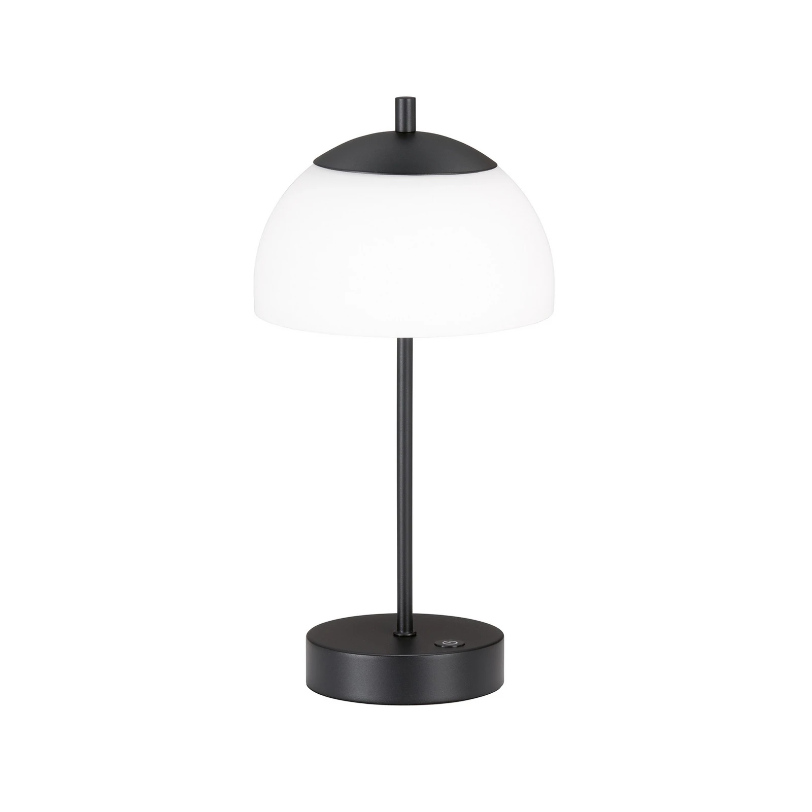 LED-Akku-Tischleuchte Riva, schwarz, CCT, dimmbar, Höhe 35cm