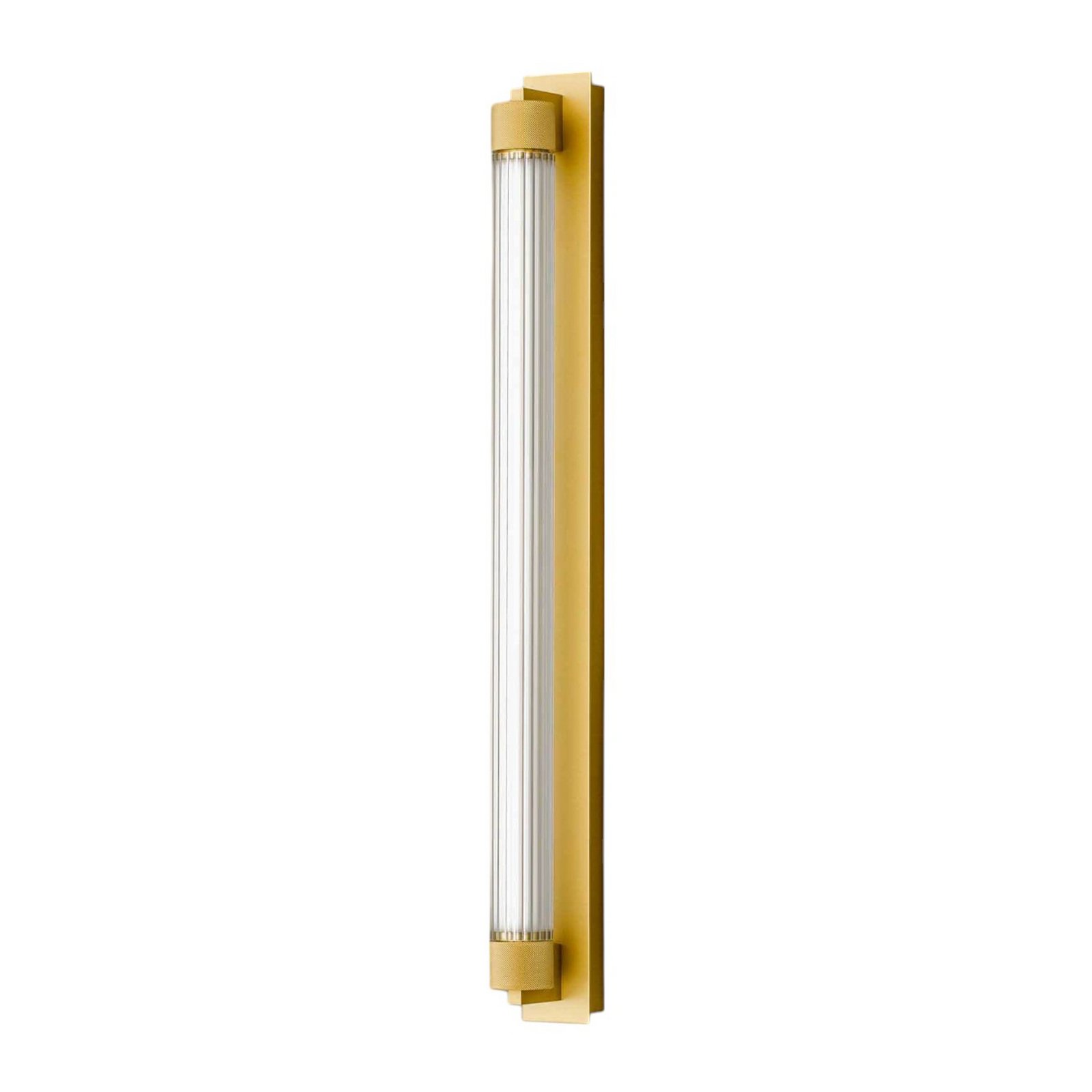 OLEV LED-Wandlampe CHARMER, gold, Metall/Glas, 2.700 K, IP44
