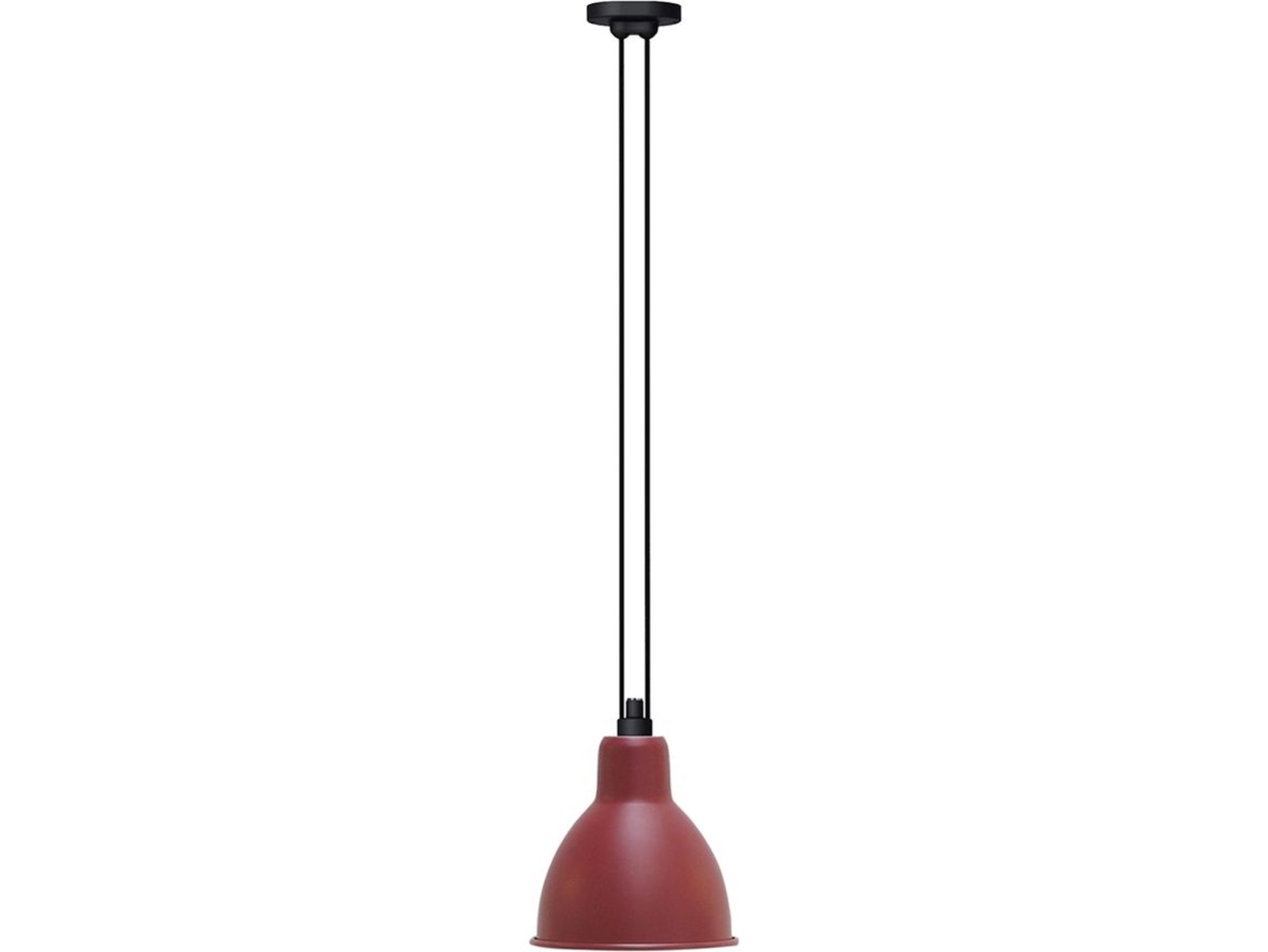 322 L Lampada a Sospensione Round Red - Lampe Gras