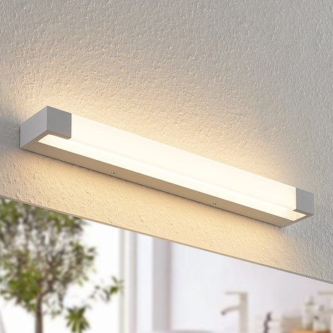 Arcchio Ronika LED-Wandlampe, IP44, weiß, 57 cm