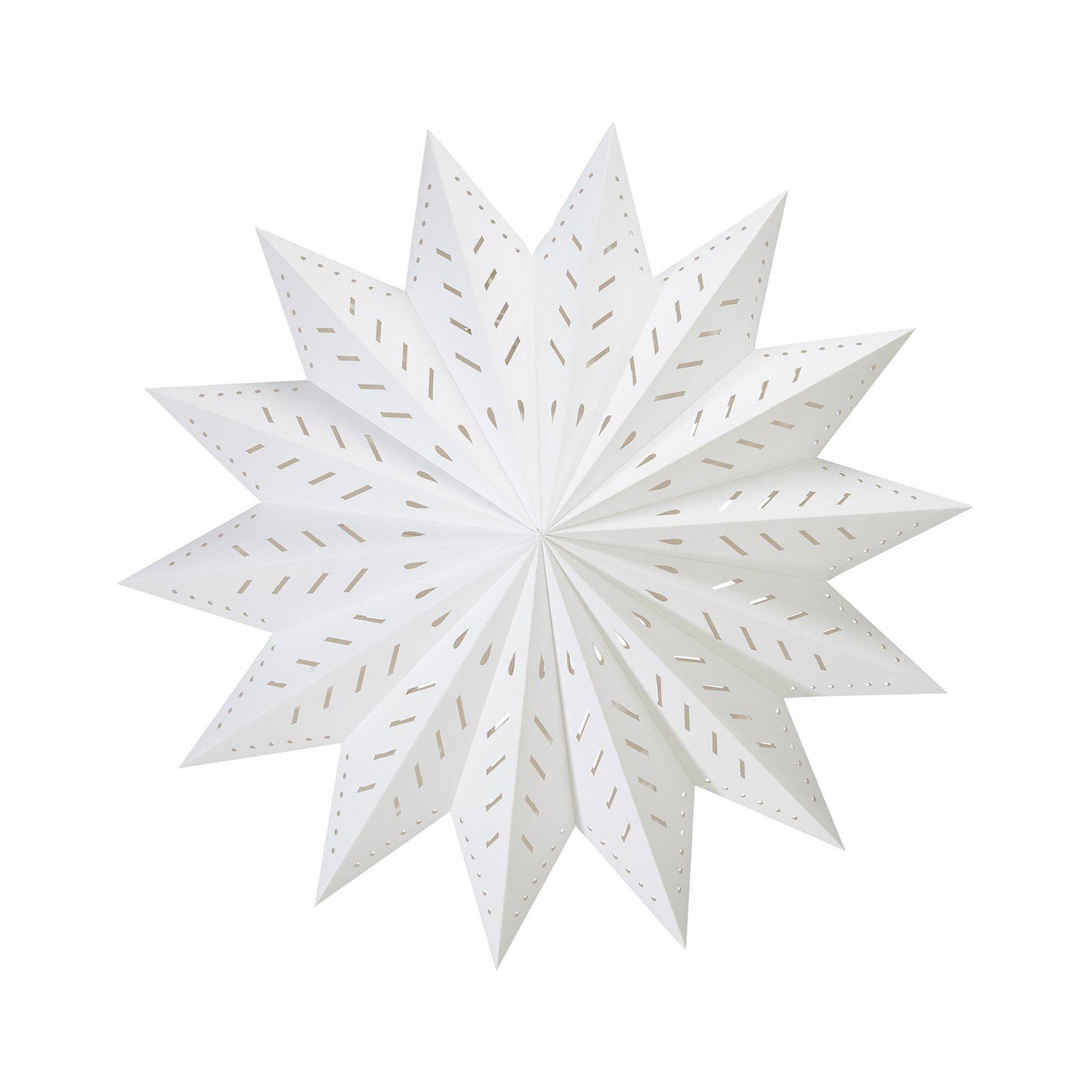 PR Home Alfa Star hänglampa vit Ø 50 cm