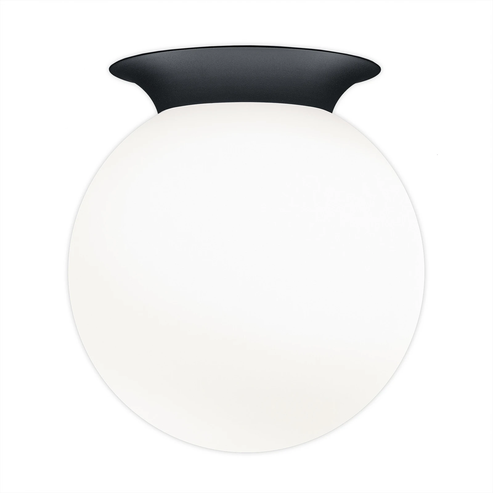 Deckenleuchte Blob, Kugelschirm Opalglas, Ø 25 cm