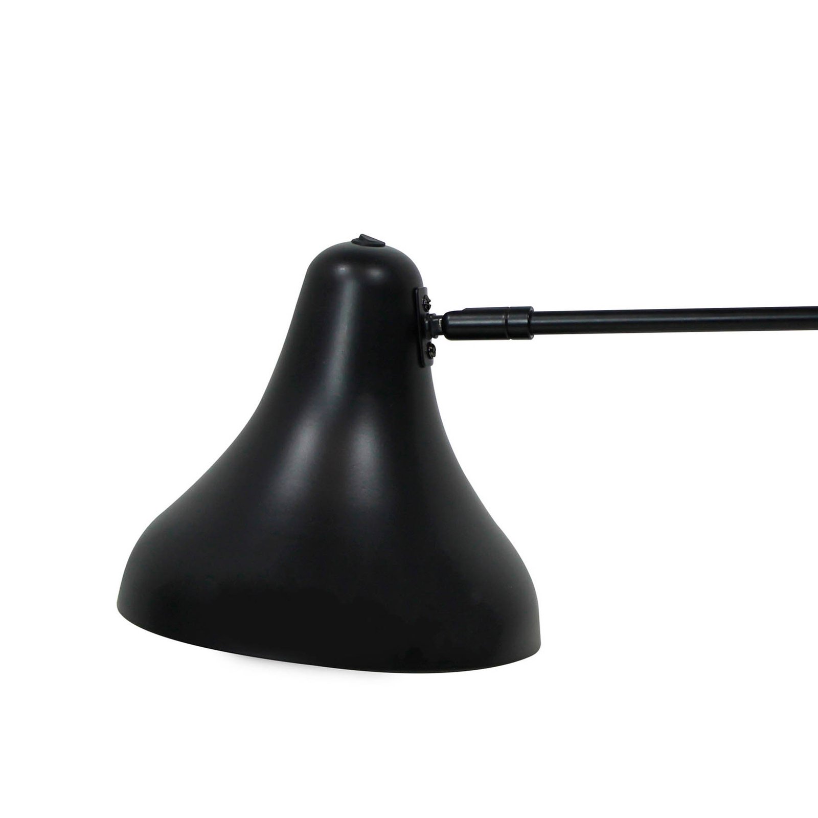 Dyberg Larsen Wandlampe Tokyo, schwarz, Breite 20 cm, Metall