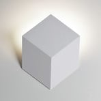 QB W0 Wall Lamp Phase Dim. Matt White - Rotaliana