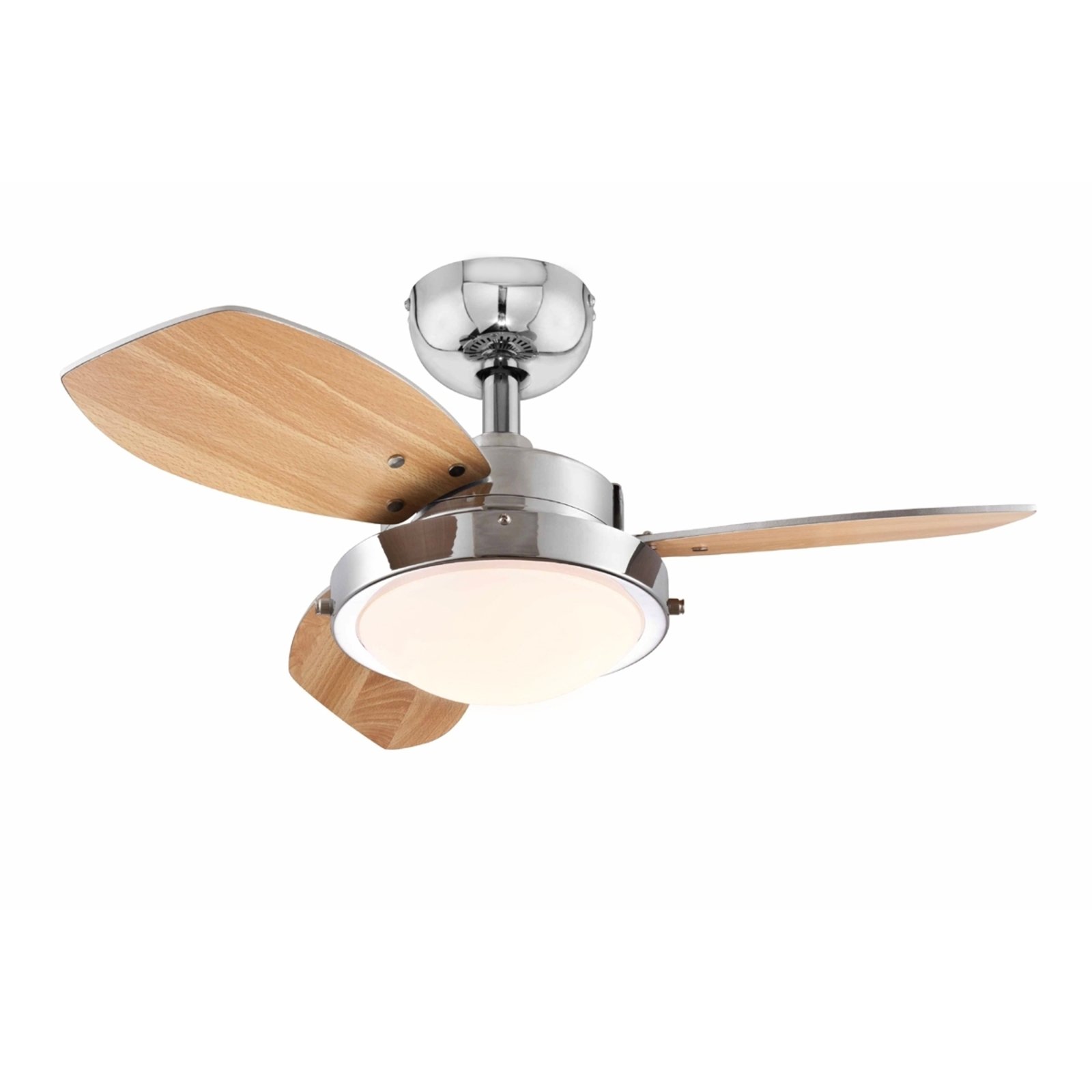 Westinghouse Wengue ceiling fan, E14 light
