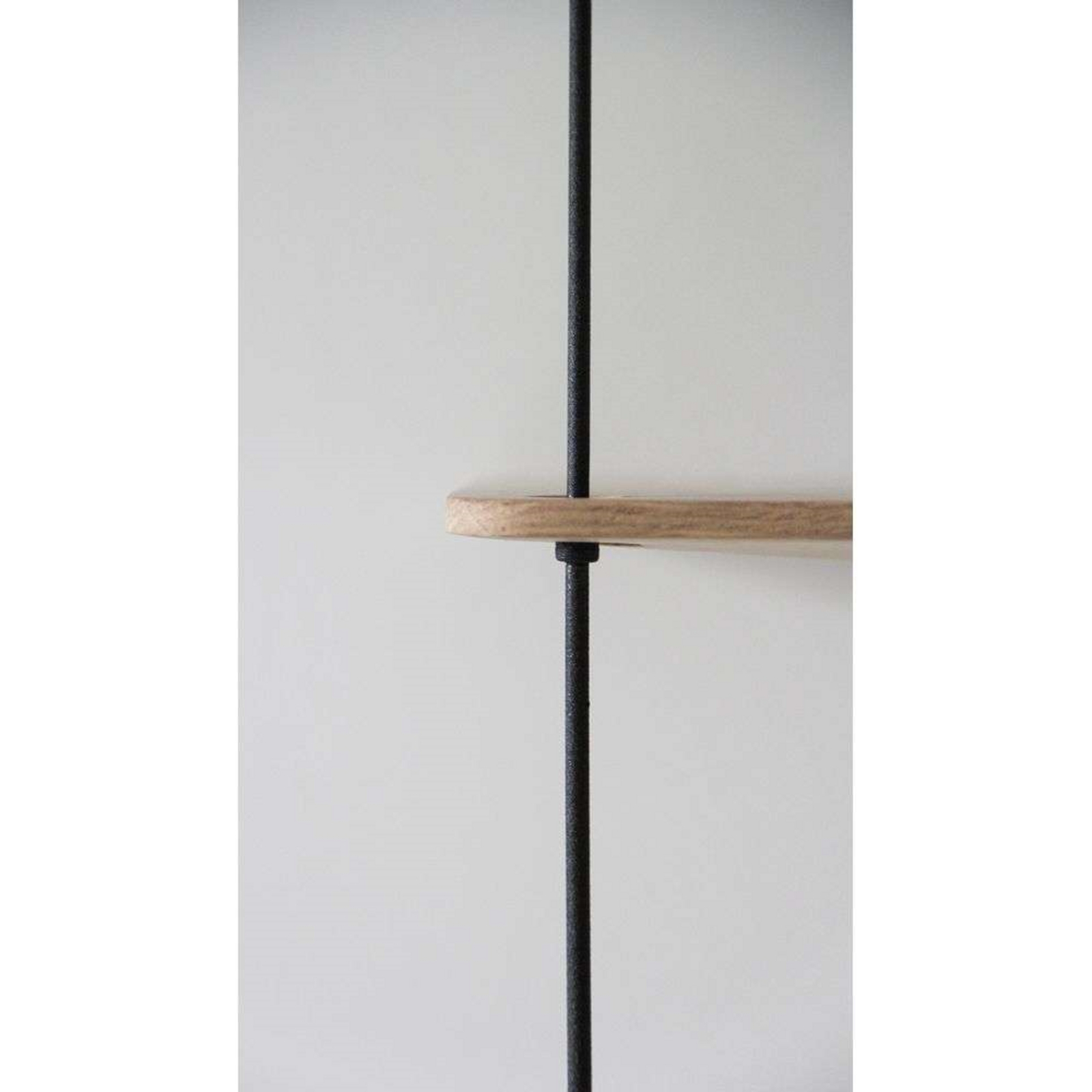 Stedge Shelf L80 Matt Bijela Oak - Woud