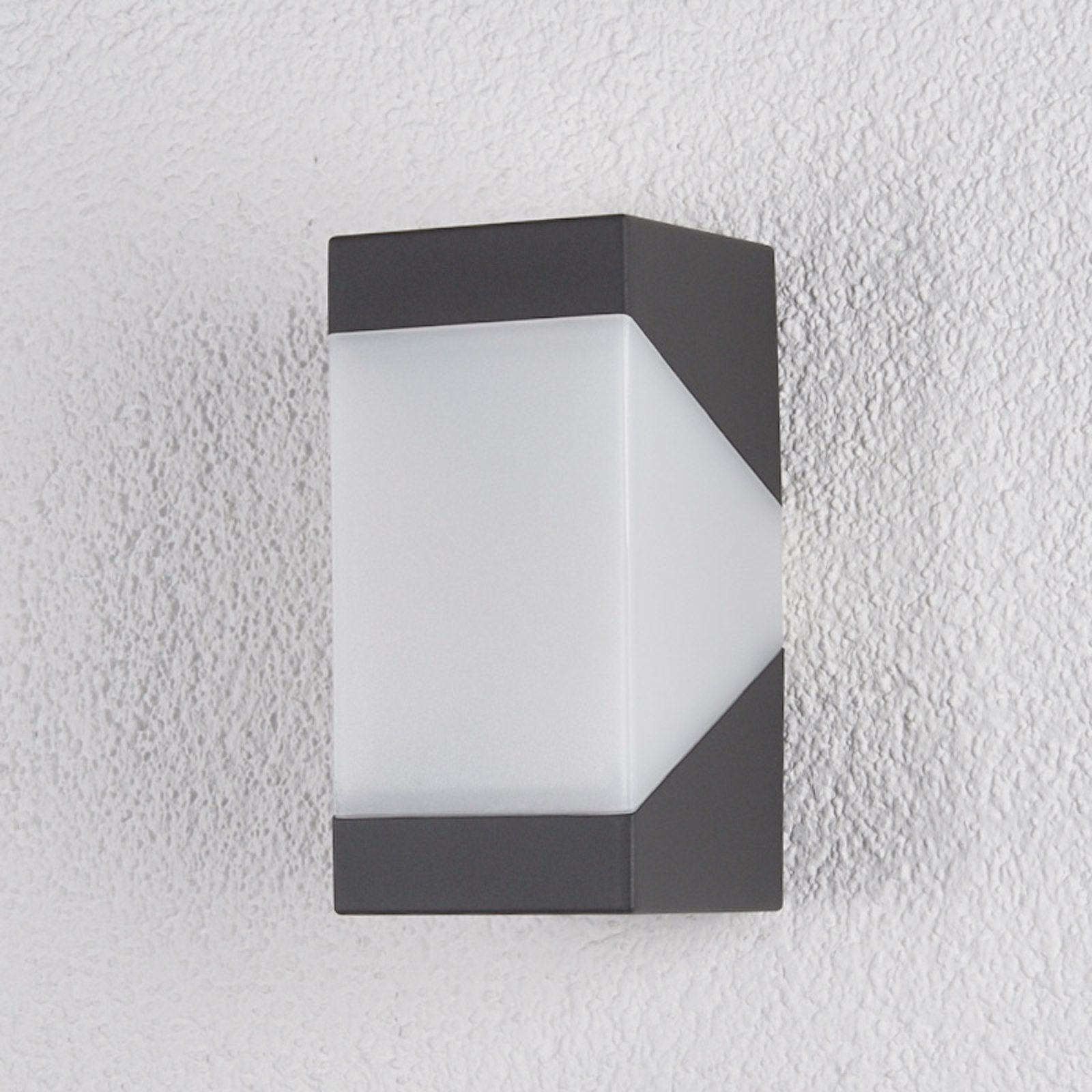 Kiran Außenwandleuchte Graphite - Lucande