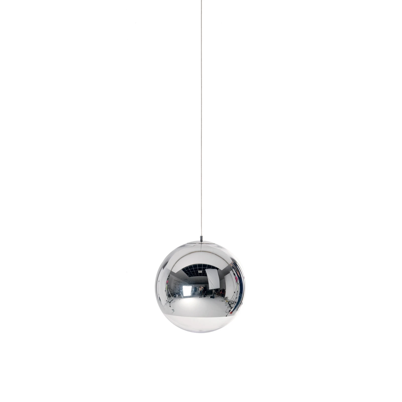 Tom Dixon Mirror Ball LED viseća svjetiljka Ø 50 cm krom