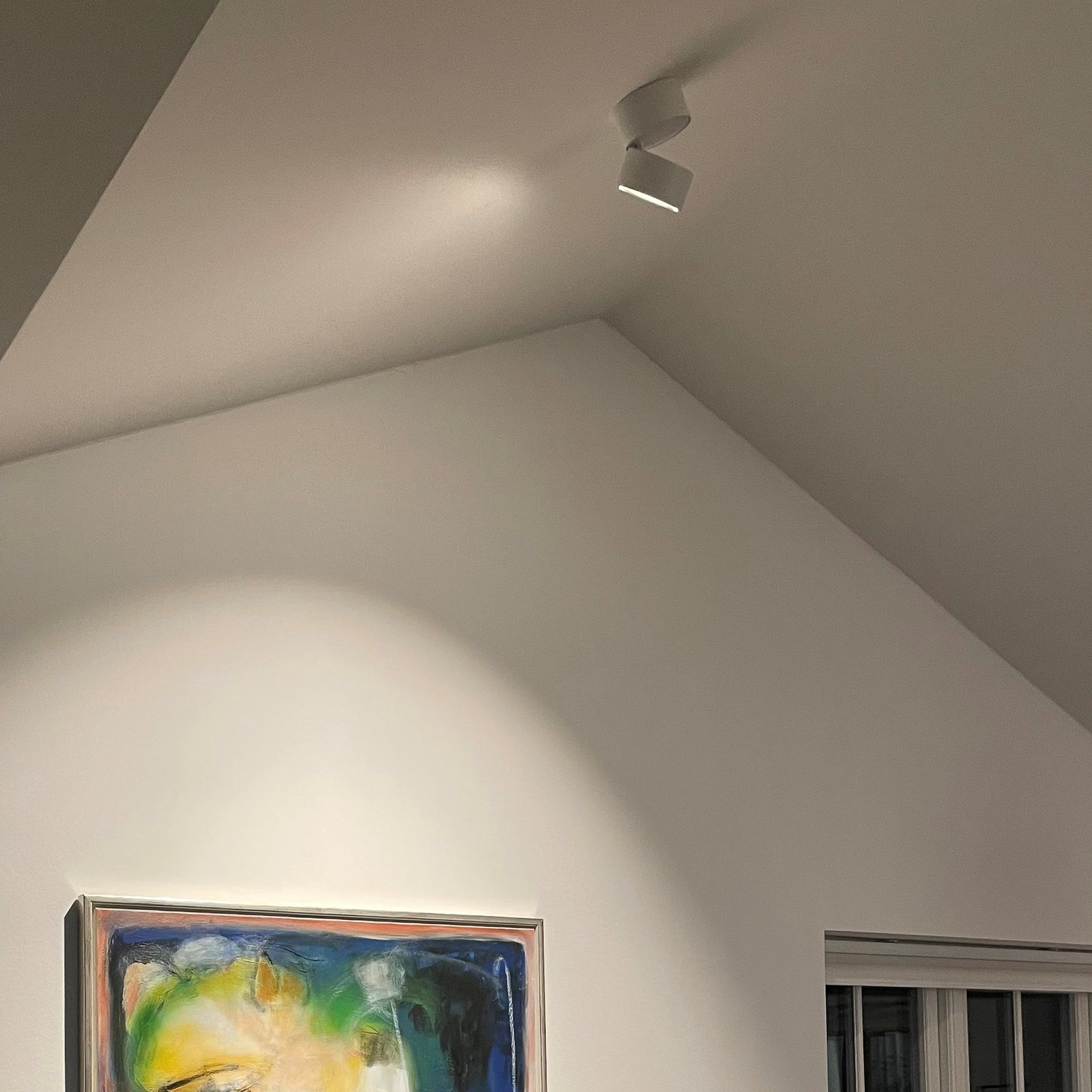 LOOM DESIGN Aim LED plafondspot 1-lamp wit