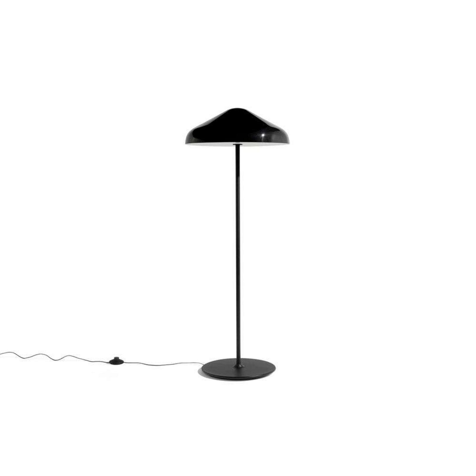 Pao Steel Lampadar Soft Black - HAY