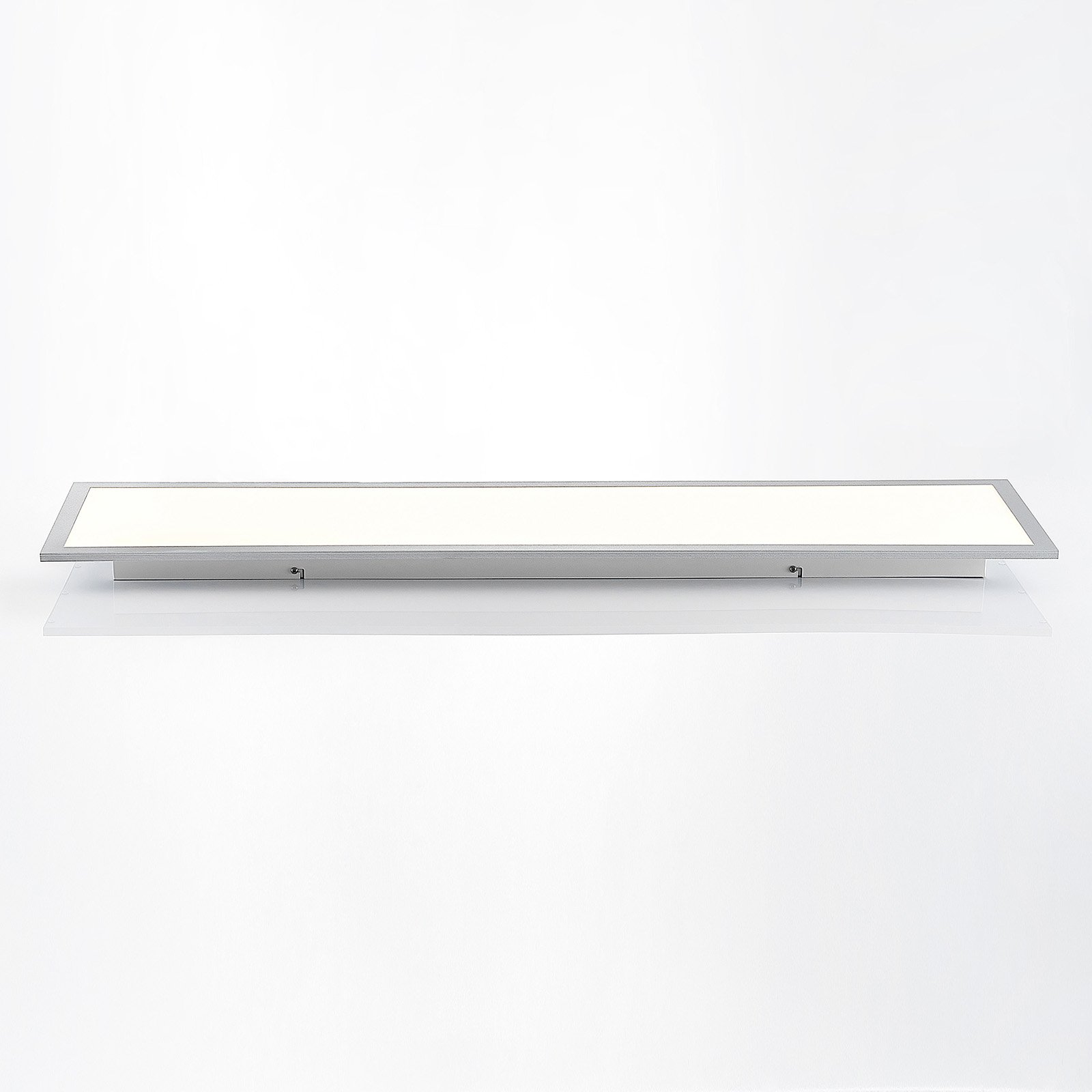 Kjetil Candeeiro de teto Smart Home 120x30 Prateado/Branco - Lindby