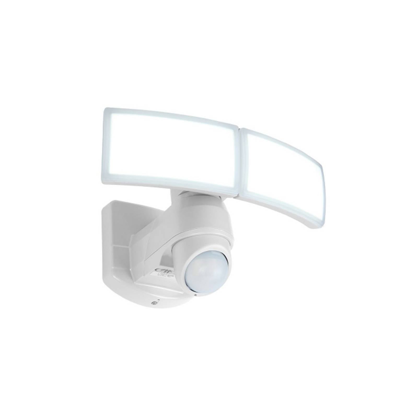 LED-Sensor-Außenwandstrahler ARC, weiß, 28 cm, 2-flg., IP54