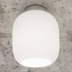 Casablanca Murea ceiling light, opal white Ø 13 cm