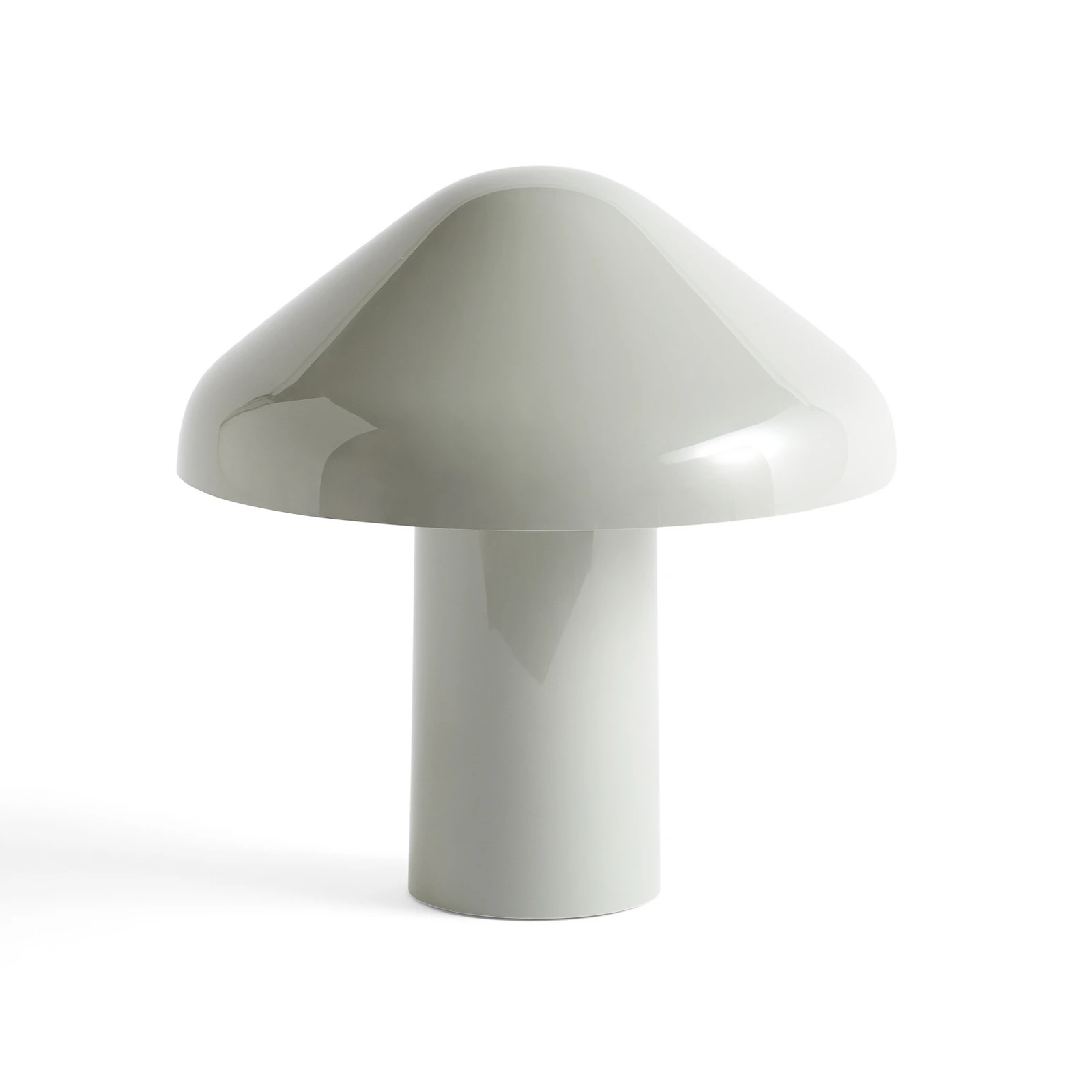 Lampe de table LED portable HAY Pao avec batterie intégrée, grise