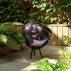 Tom Dixon LED rechargeable patio lamp Melt large, smoky grey