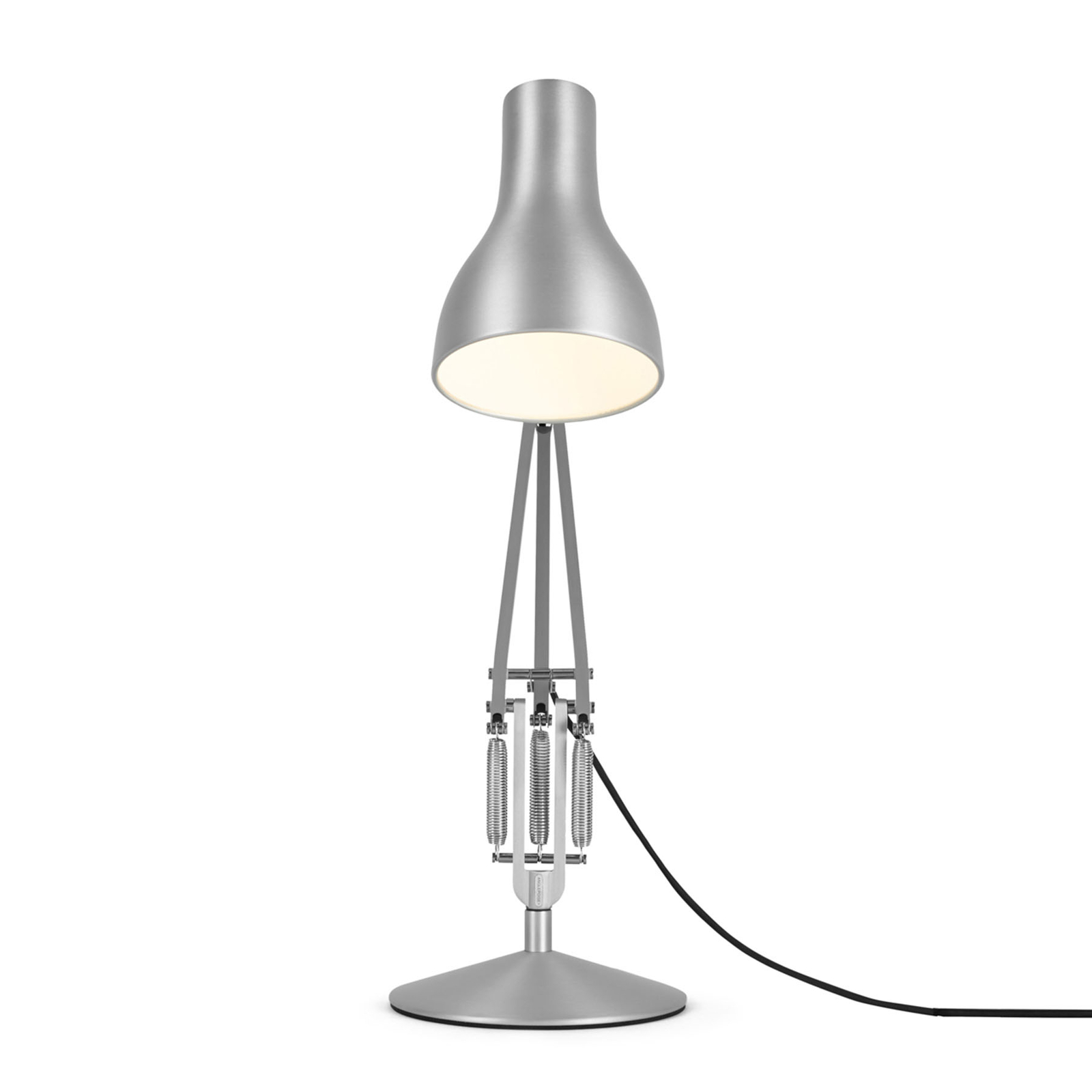 Anglepoise Type 75 stolní lampa stříbrná lesklá