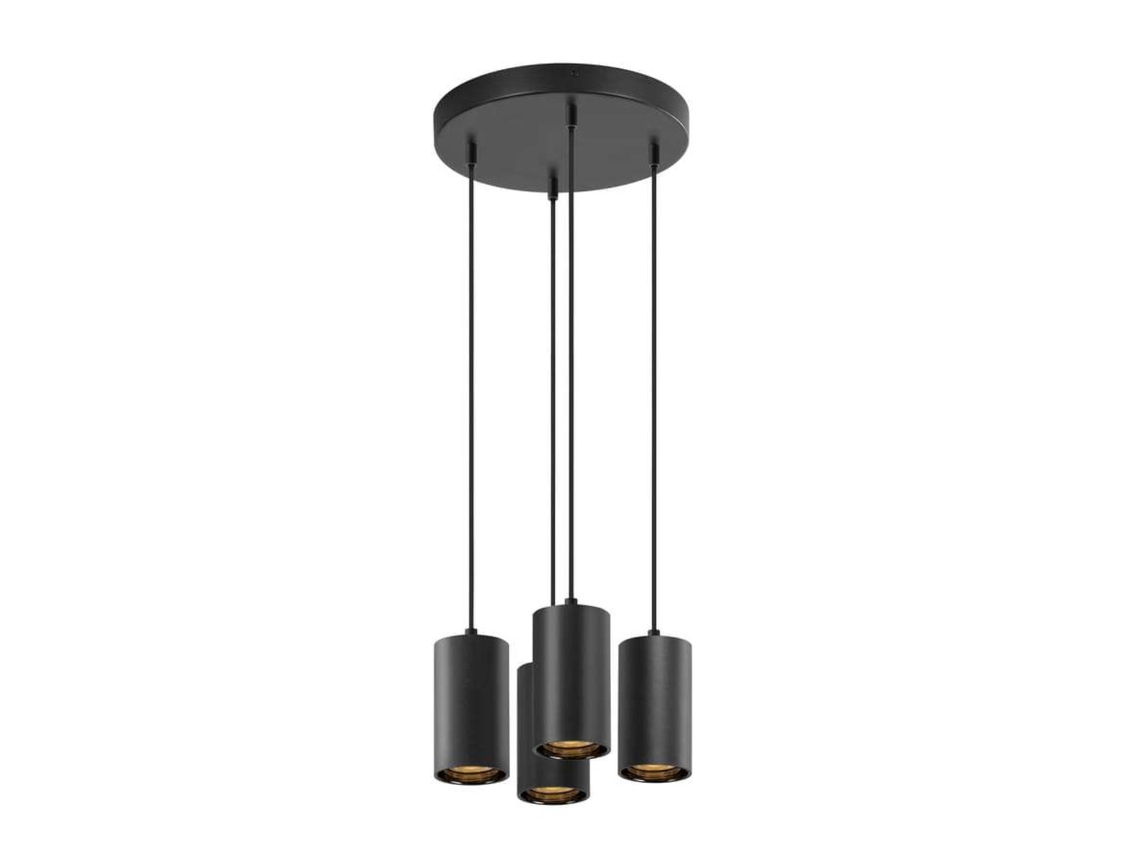 Asto Tube 4 Lustră Pendul Black - SLV