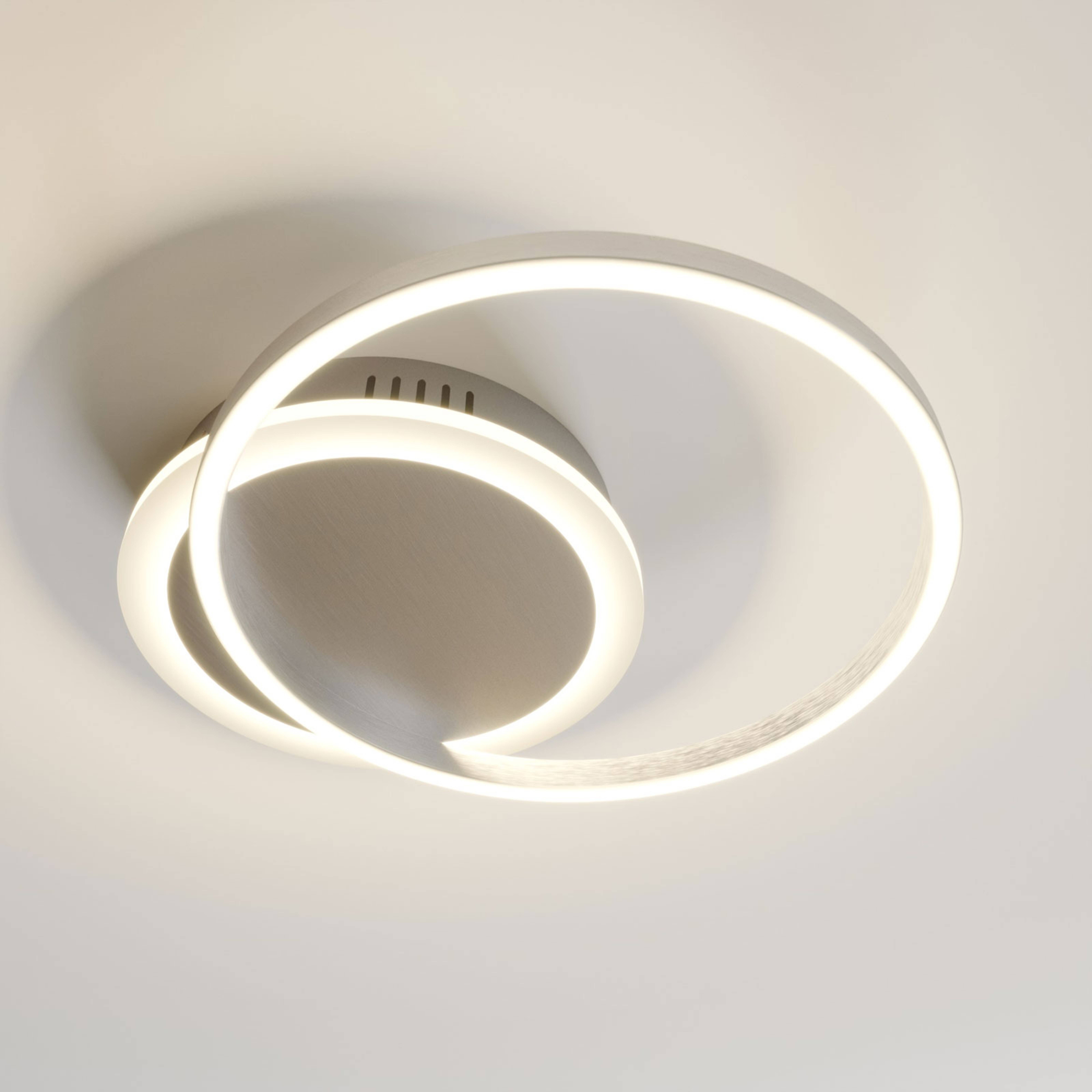 Lindby Smart LED-Deckenleuchte Uzma, Fernbedienung, Tuya CCT