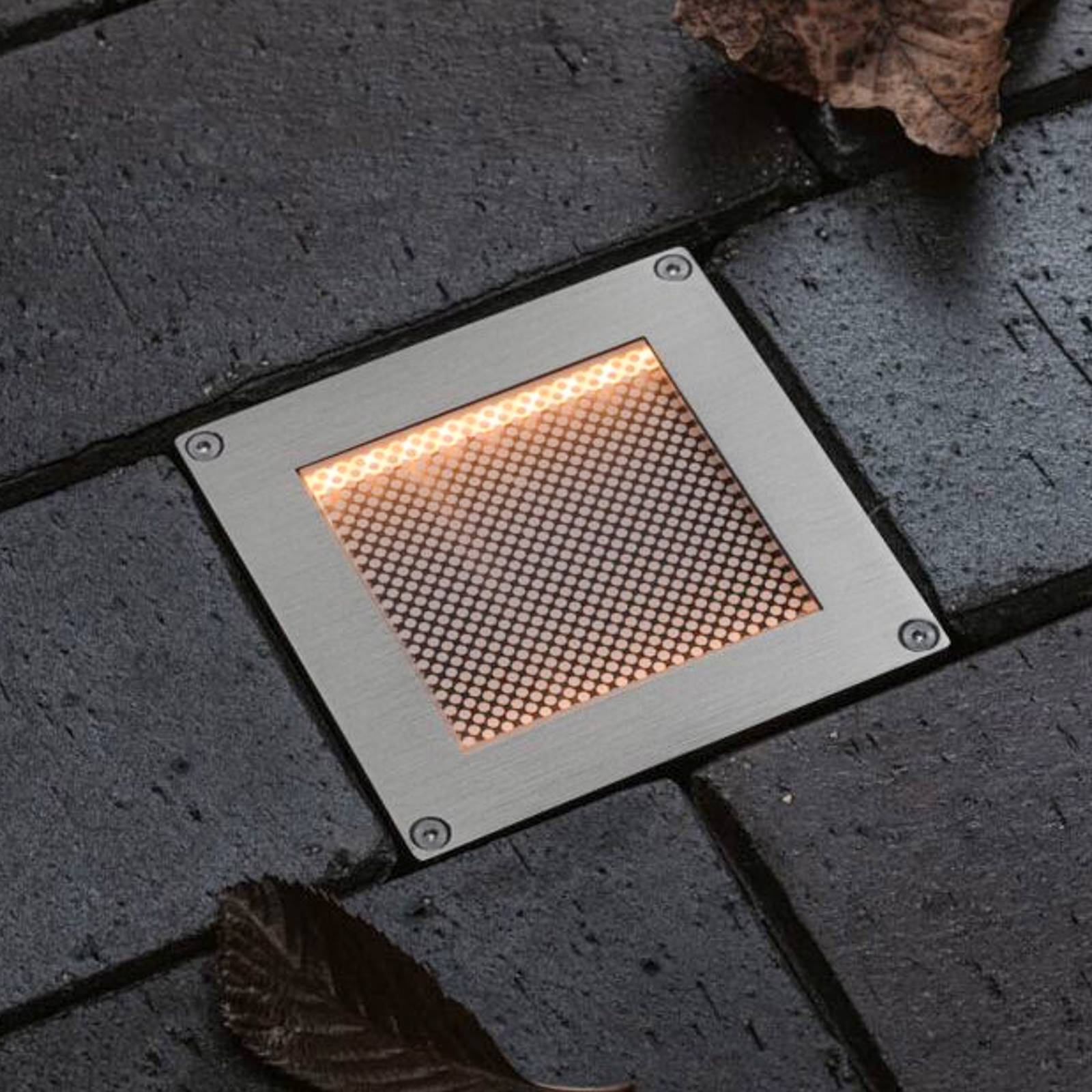 Paulmann LED-solcelledrevet gulvinnfelt lampe Sorea, jern, lengde 10 cm, 2200K