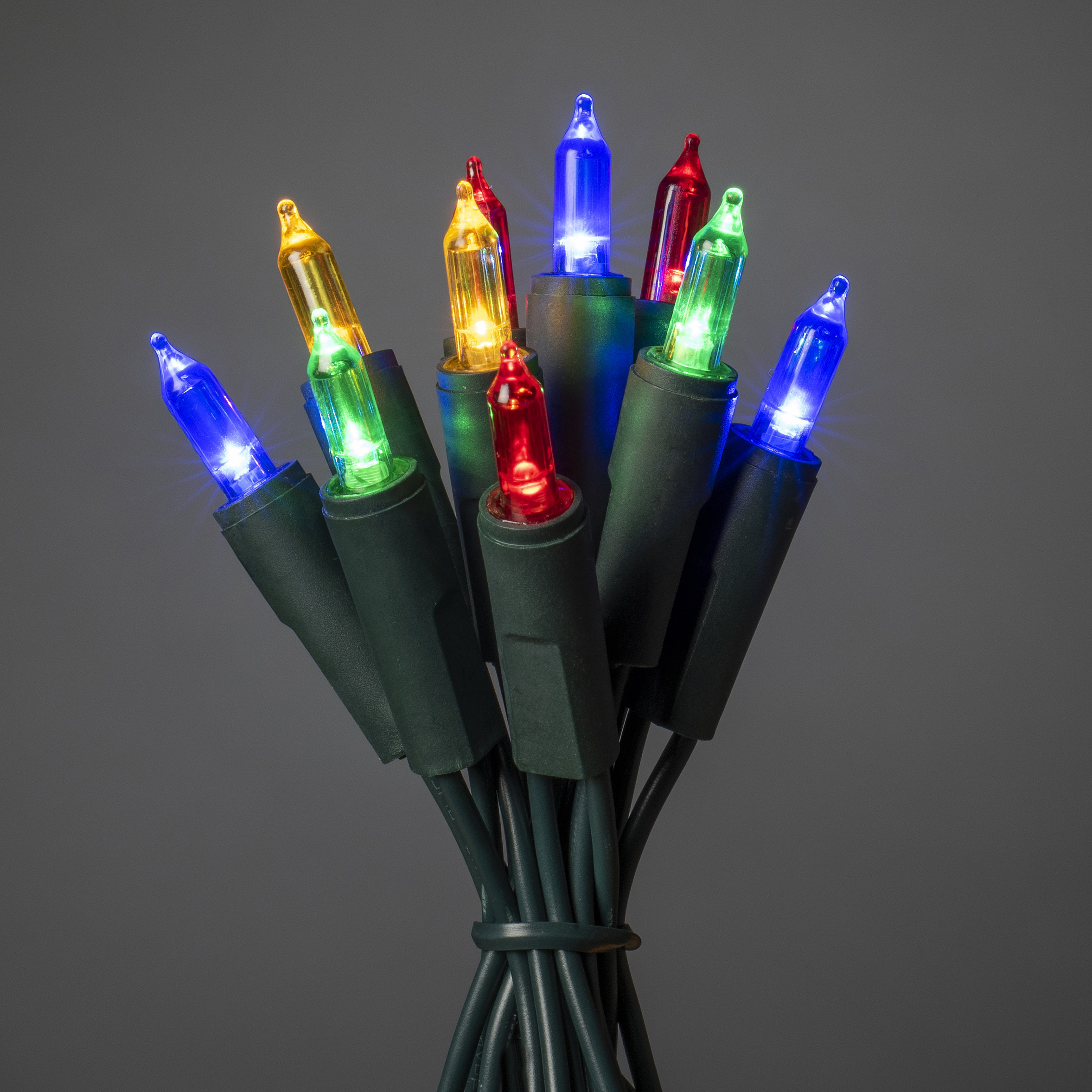 Spalvinga LED šviesos grandinė, 35 lemputės, 6,6 m