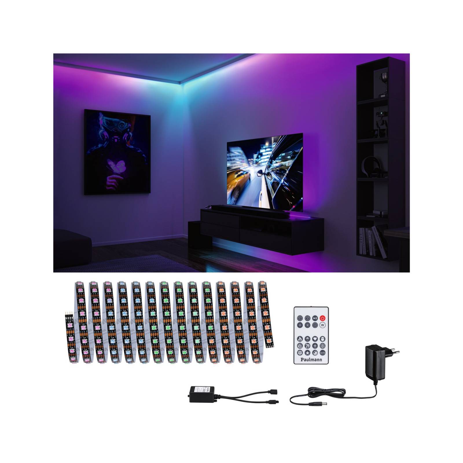 Paulmann EntertainLED LED-Strip, RGB, Set, 5m günstig online kaufen