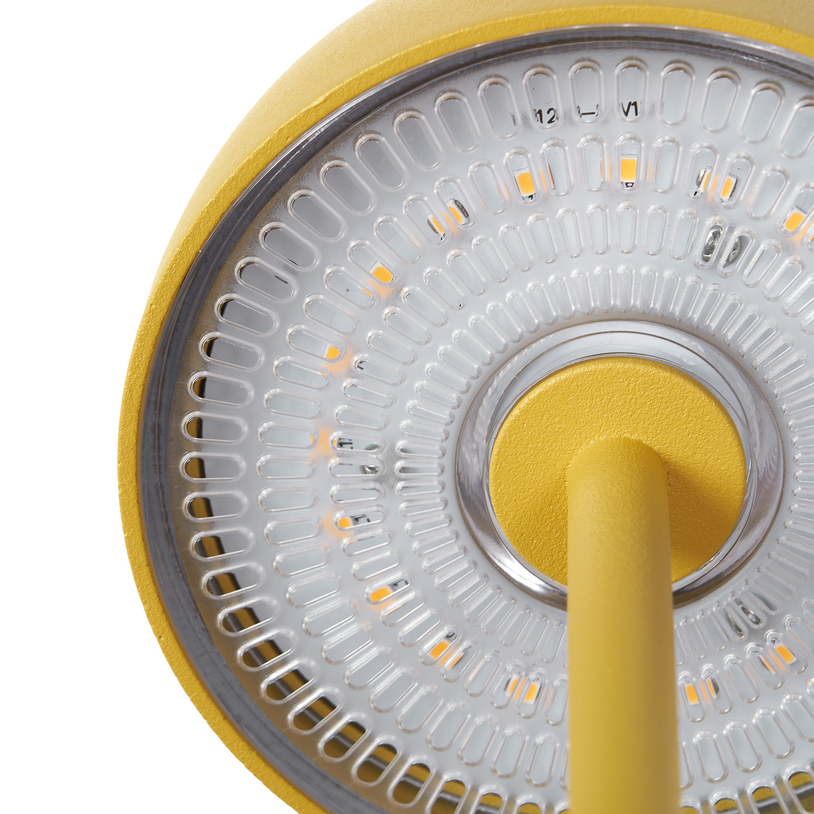 Lindby Arietty -LED-akkupöytävalaisin, keltainen