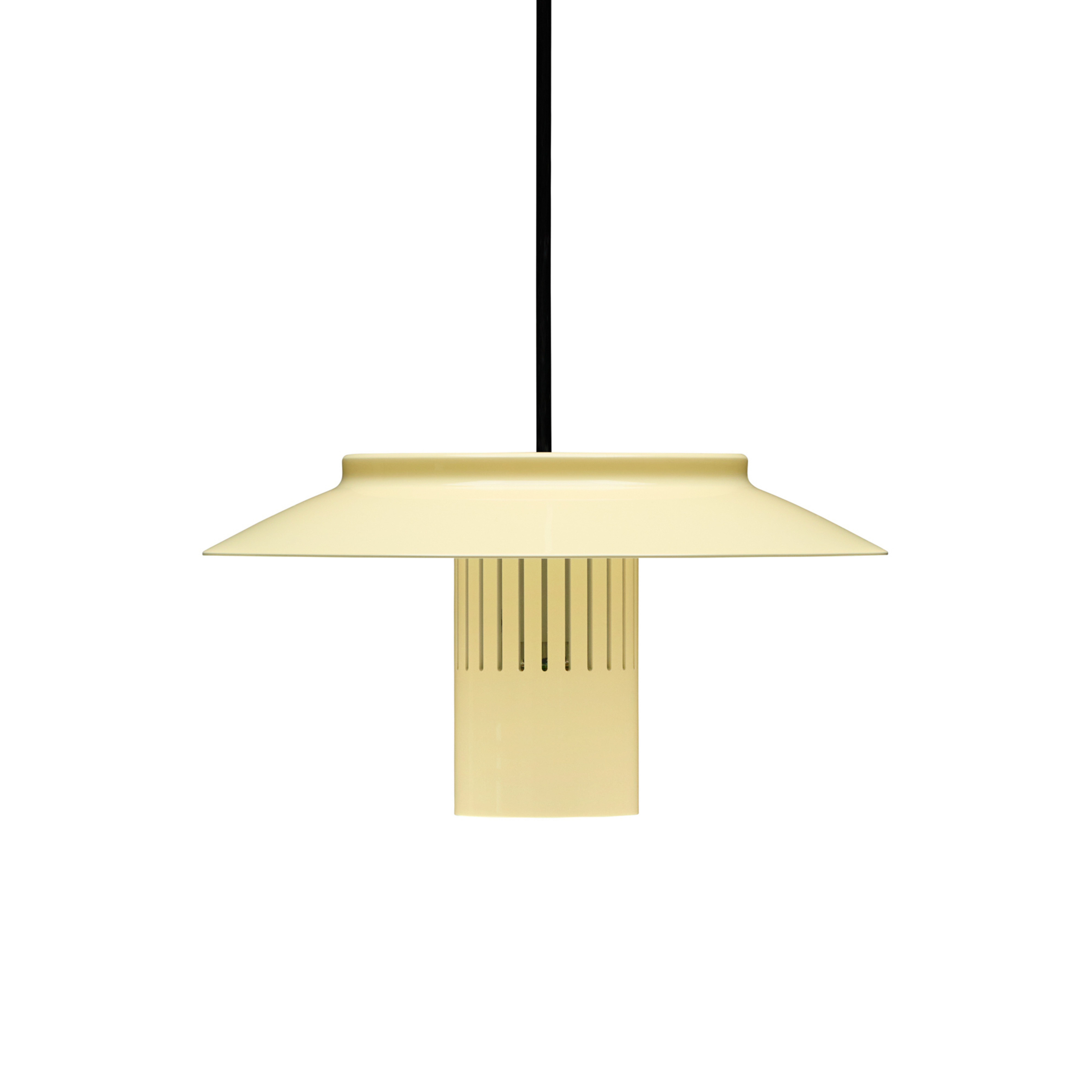 Lille 24 hanglamp, vanille, aluminium, Ø 24 cm - Pholc