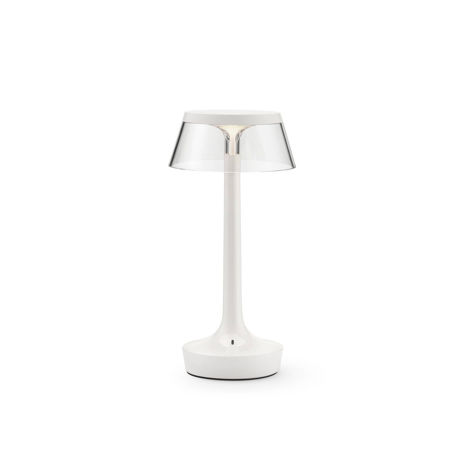 Flos LED-Akku-Tischleuchte Bon jour unplugged, weiß