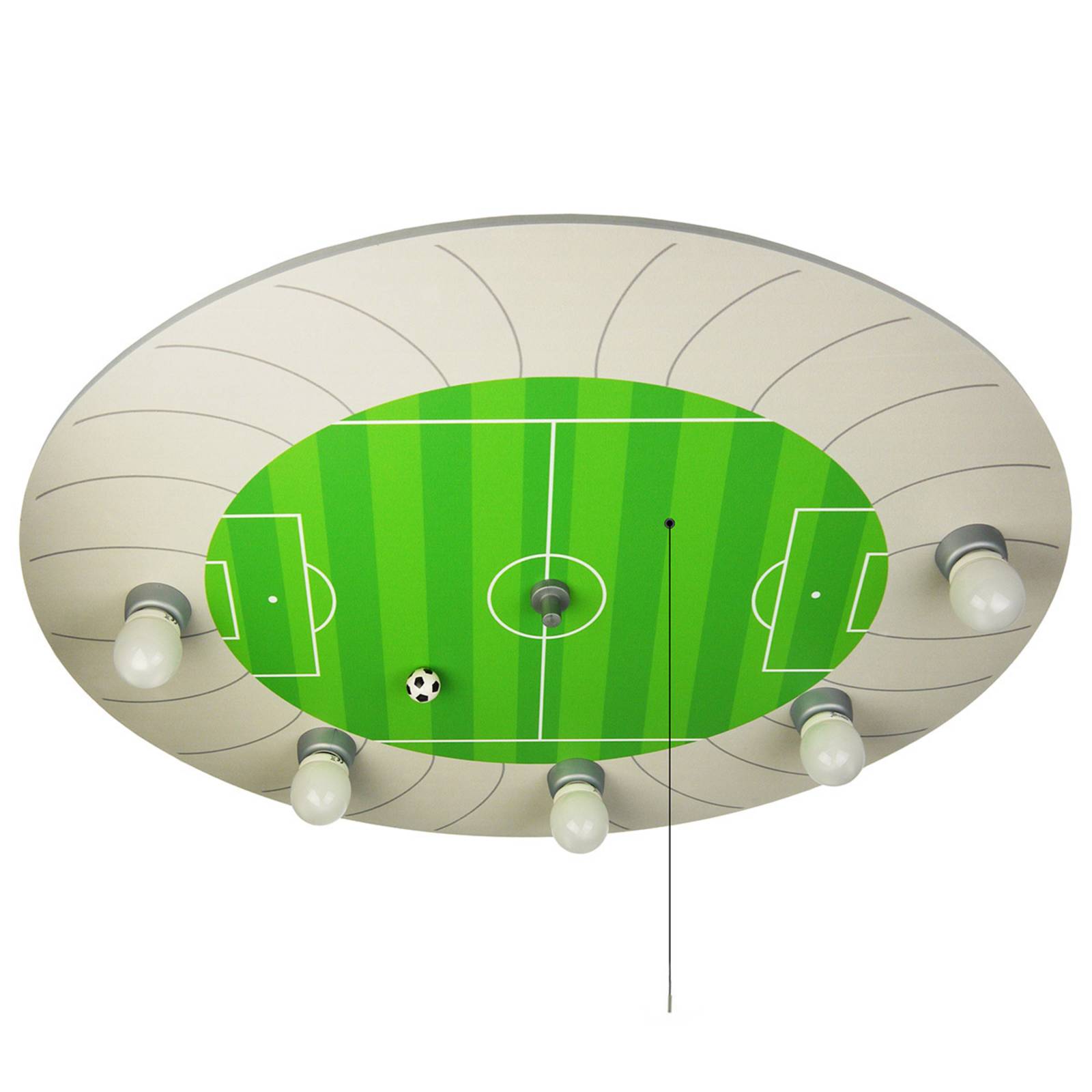 Voetbalstadion plafondlamp met Alexa-module