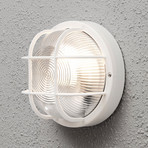 Außenwandlampe Elmas rund
