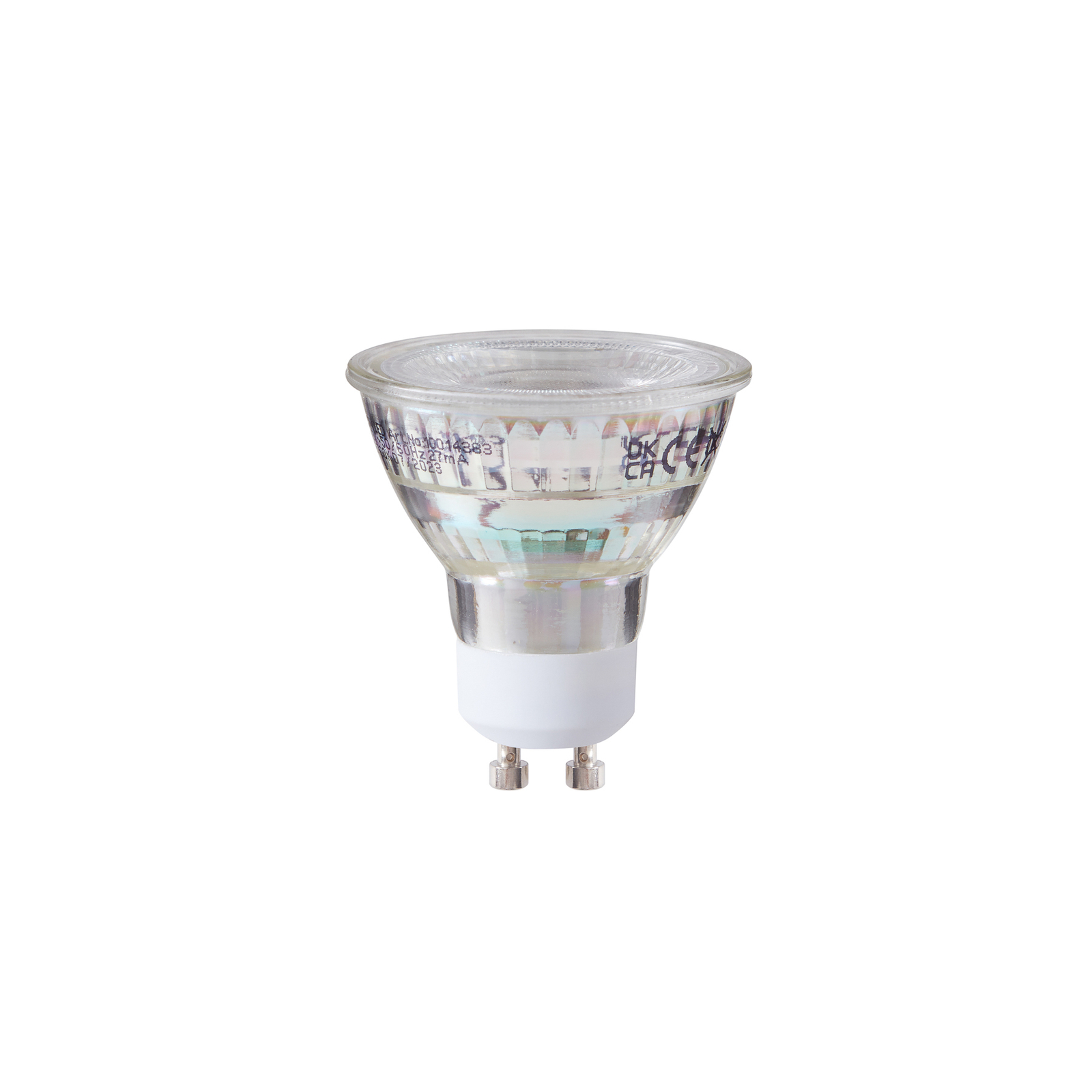 Arcchio LED-Leuchtmittel GU10 4,7W 2700K 850 Lumen Glas