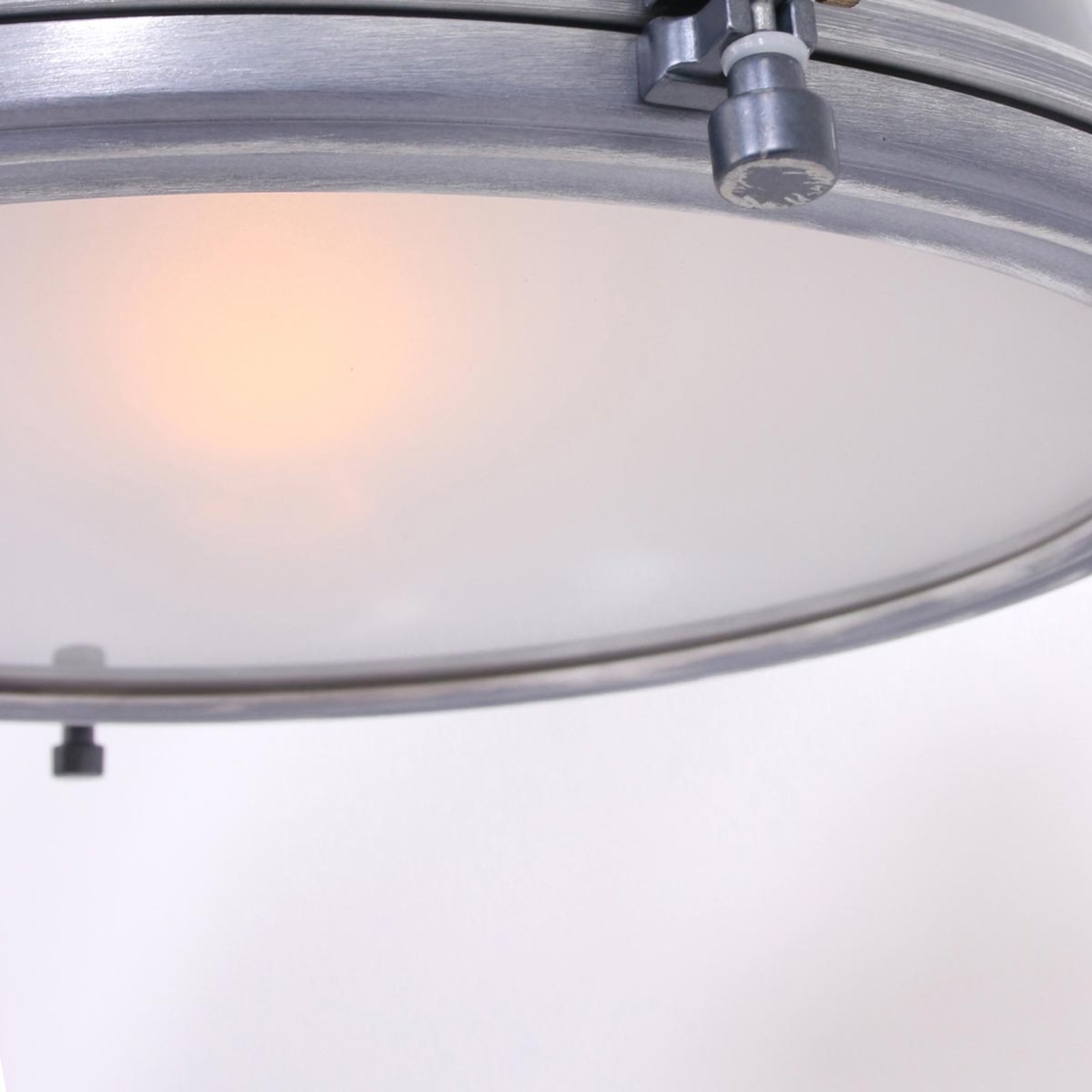 Bikkel - függő lámpa üveg ernyővel
