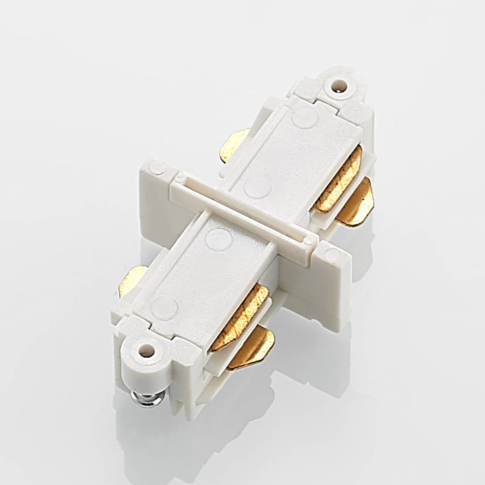 Lindby connecteur longitudinal monophasé blanc