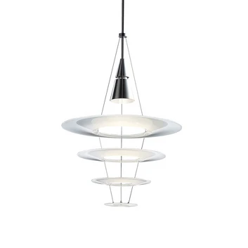 Enigma 425 Pendelleuchte Brushed Alu - Louis Poulsen