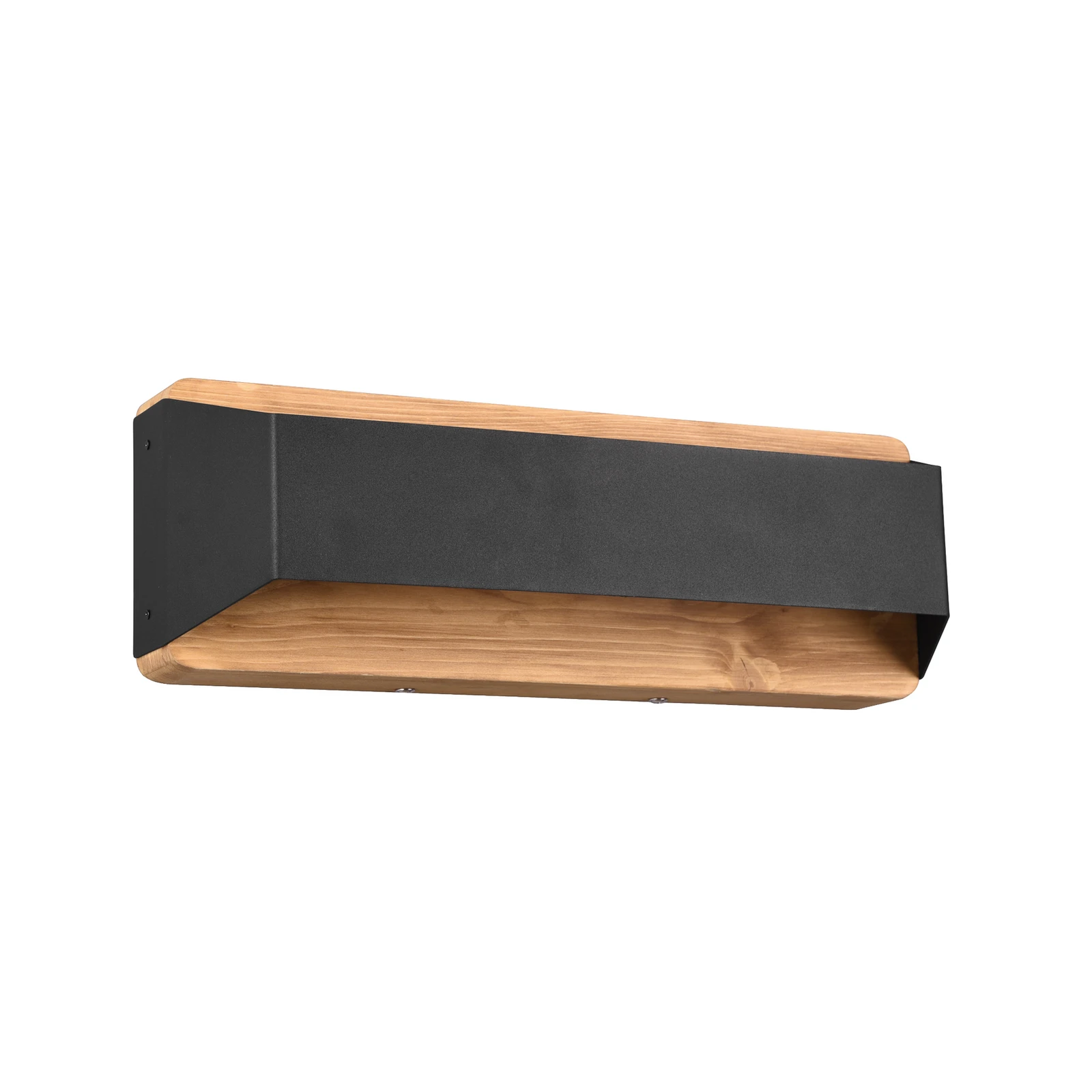 LED-Wandleuchte Arino, schwarz, Breite 35,2 cm