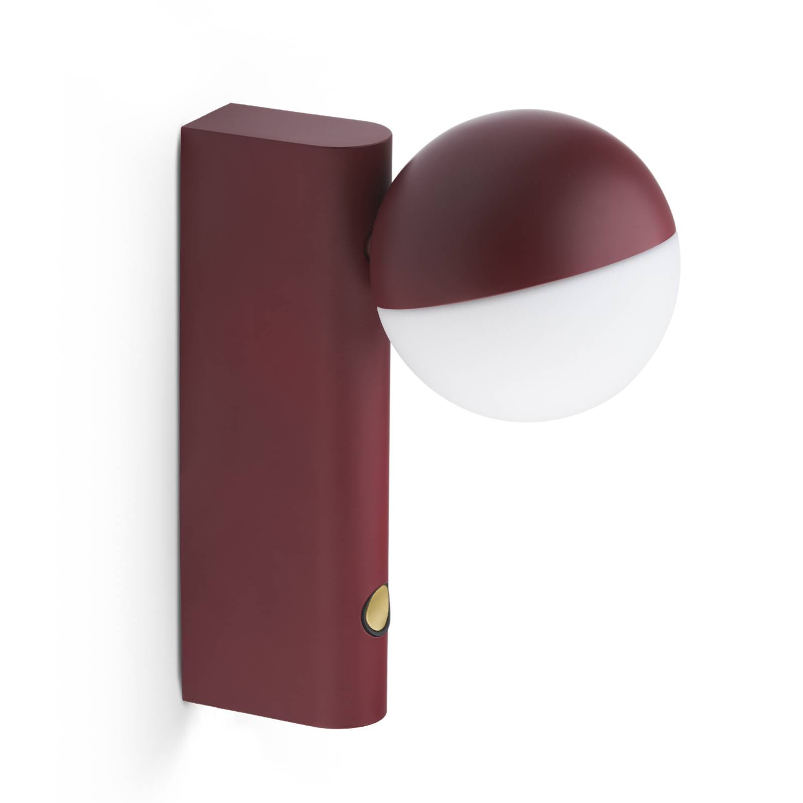 Northern LED-Wandleuchte Balancer mini, rot, UK-Stecker