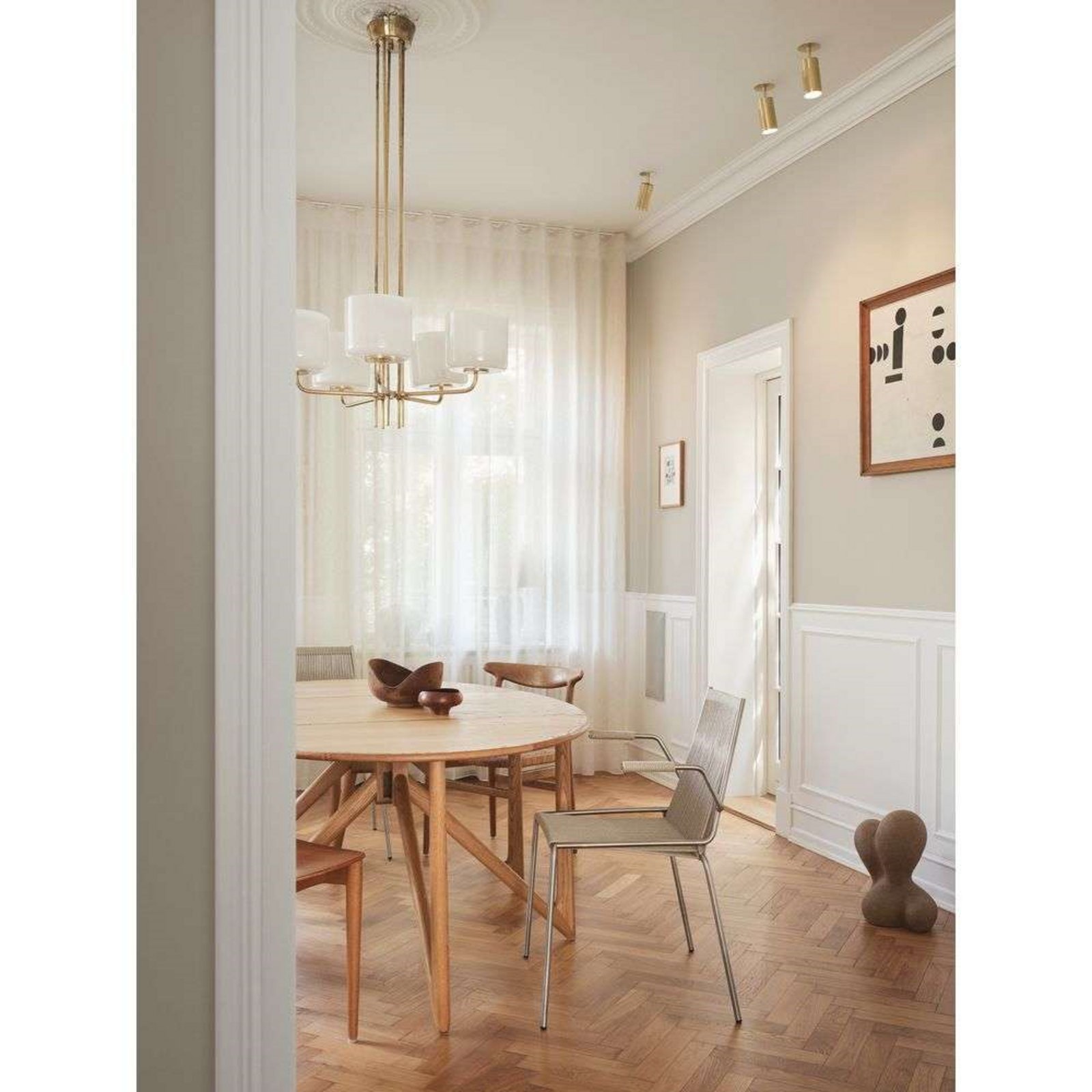 Patrone Recessed Plafond (Clip Fit) Mässing - Thorup Copenhagen