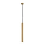 Velvet S2 Switch LED pendant light, brass - LIGHT-POINT
