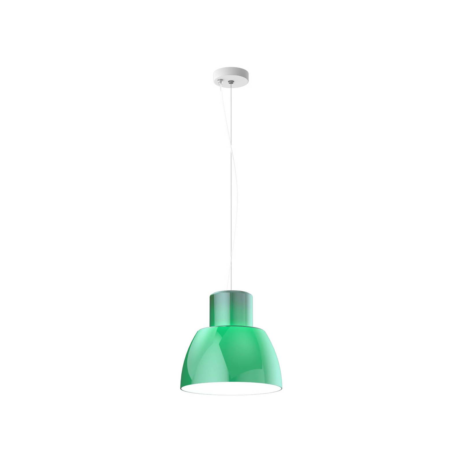 Nemo suspension Lorosae vert Ø 30 cm verre E27