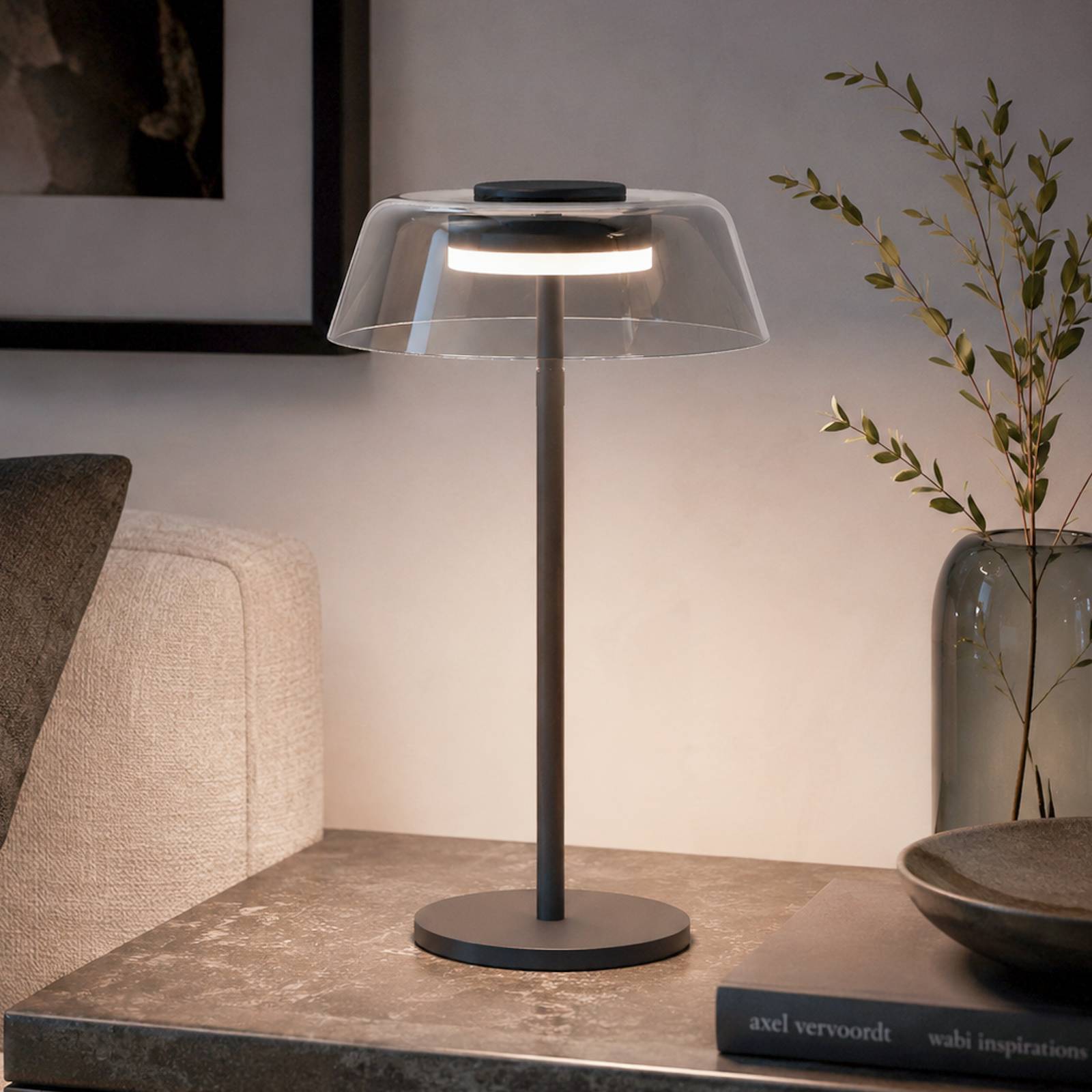 EGLO connect Smart LED tafellamp ARROYO-Z, zwart, 34 cm