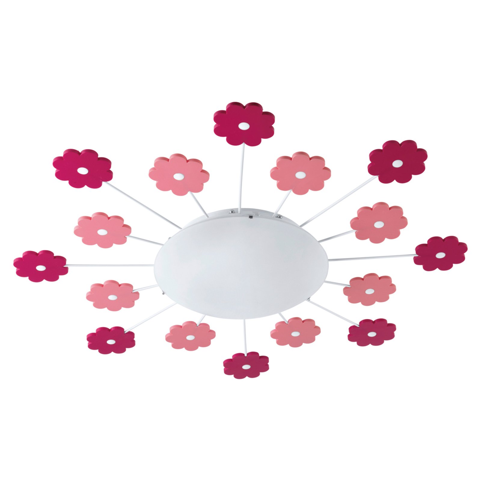 Viki 2 wall light, flower