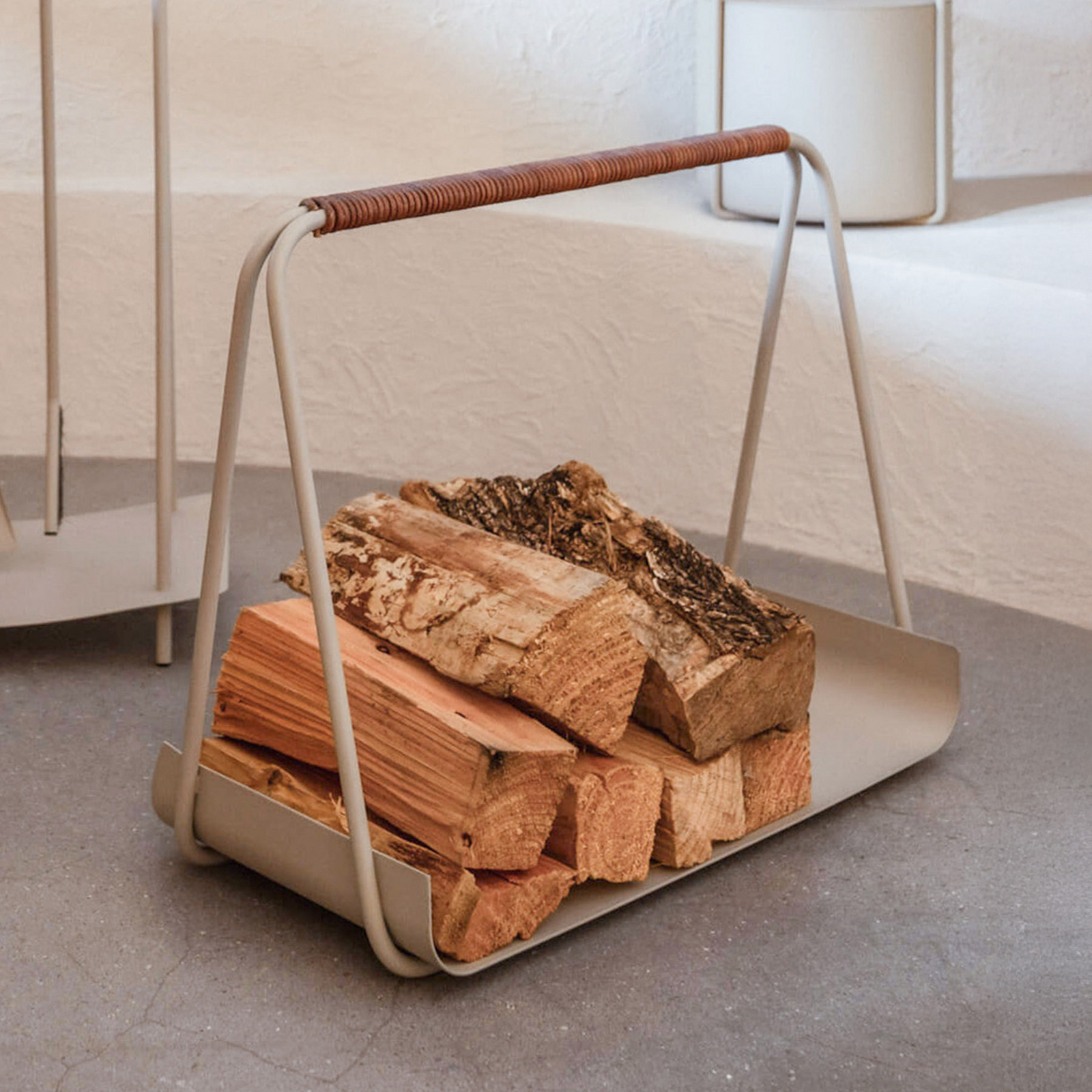 PORT Tragekorb, kaschmir, 40 x 50 x 24 cm - ferm LIVING
